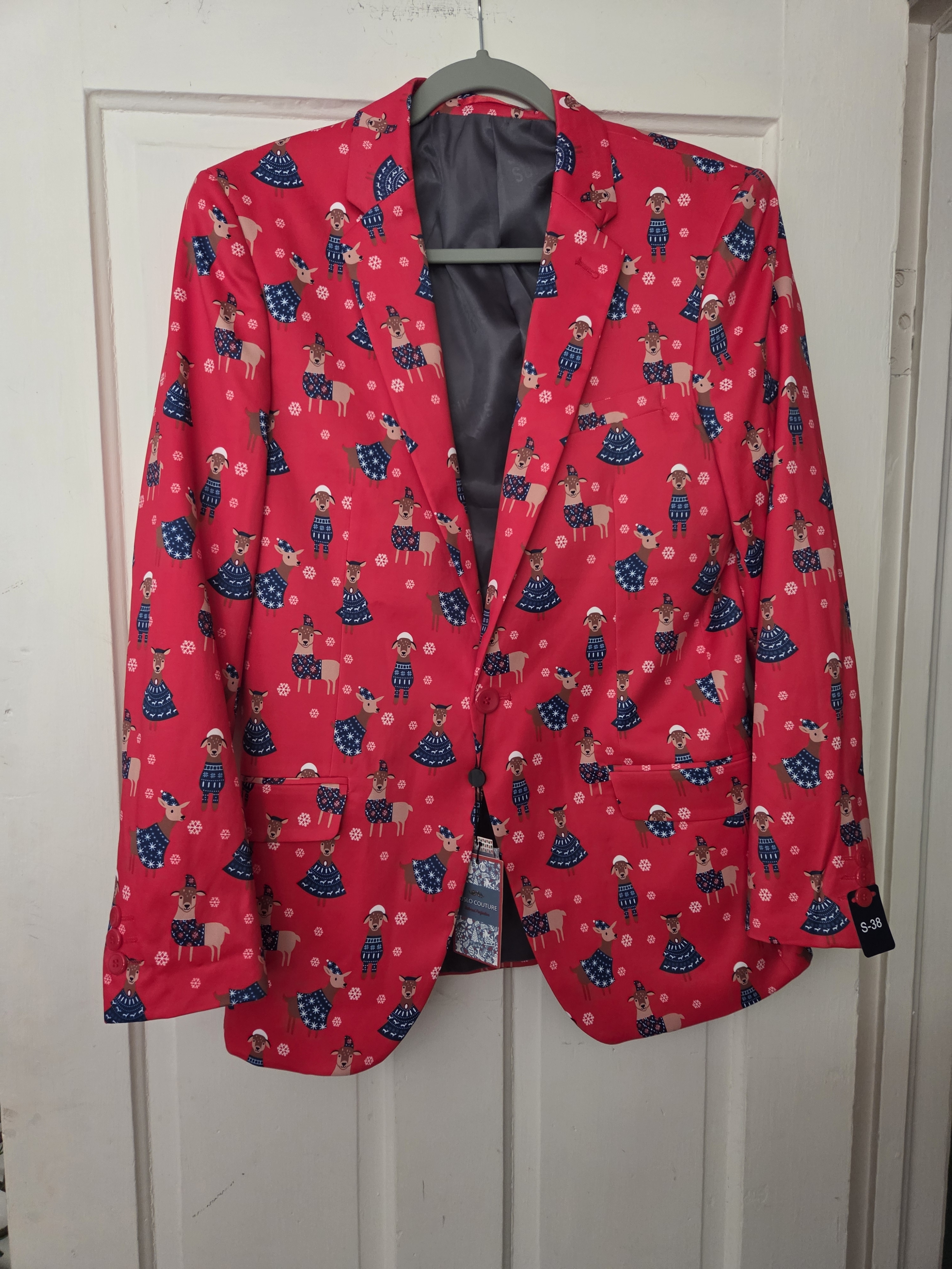 Ugly Sweater Now Ugly Blazer